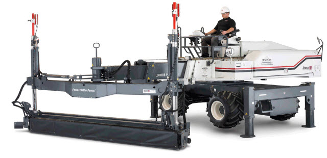 Laser Screed Machine for large areas of screed